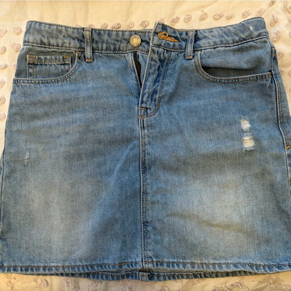 jean skirt - forever21